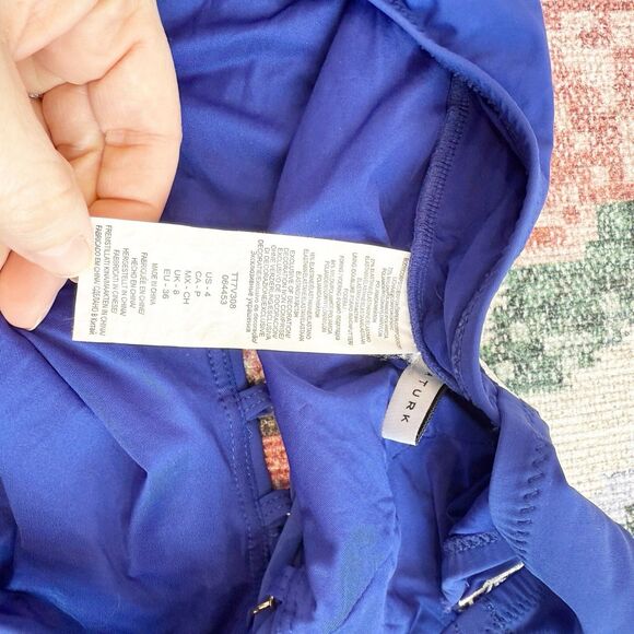 Trina Turk Swimsuit Womens 4 Lace Up Plunge Embroidered Aztec One Piece EUC - Picture 4 of 6